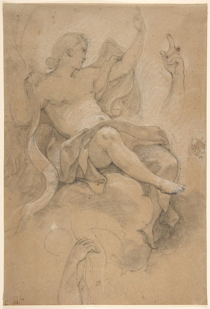 Angelo che tiene uno stendardo - Metropolitan Museum of Art